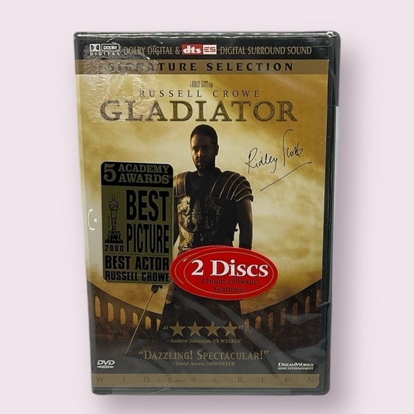 Other - Gladiator Signature Selection DVD Dolby Digital Surround Sound DTS